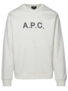 APC A.P.C. WHITE COTTON SWEATSHIRT