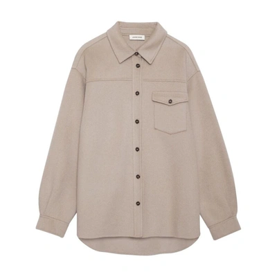 Anine Bing Shirts In Taupe