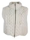 Fabiana Filippi Cashmere Jacket In Cream