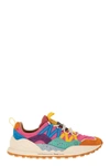 FLOWER MOUNTAIN FLOWER MOUNTAIN WASHI - SNEAKERS IN SUEDE AND TECHNICAL FABRIC
