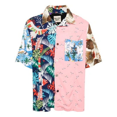Gallery Dept. All-over Graphic-print Shirt In Pink