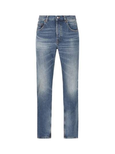 Saint Laurent Jeans In Dark Capri Blue