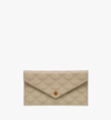 Mcm Himmel Continental Pouch In Lauretos In Ss24 Oatmeal