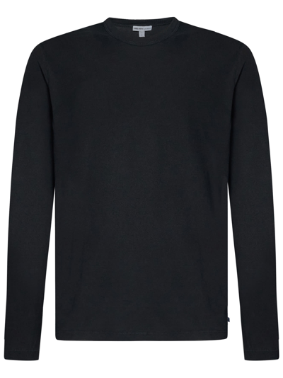 James Perse Cotton-jersey T-shirt In Black