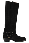 Paris Texas Black Roxy 45 Tall Boots In Black