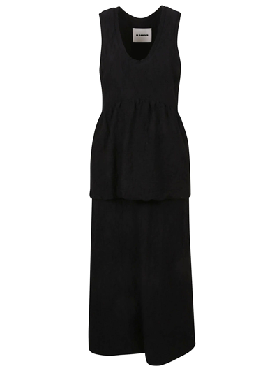 Jil Sander Dress In Black