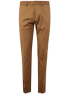 Dsquared2 Cool Guy Mid-rise Straight-leg Chinos In Camel
