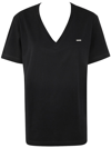 Dsquared2 V-neck T-shirt In Black