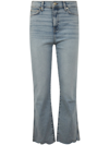 7 FOR ALL MANKIND HW SLIM KICK LUXE VINTAGE SUNDAY WITH DISTRESSED HEM