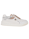 Valentino Multicolor Nappa Leather One Stud Sneakers In Yhc Bianco Rose Cannelle Bi Silver Pallad Bi