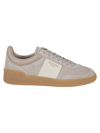 Valentino Upvillage Suede Sneakers In J Rock Beige Ivory