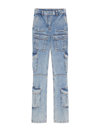 Givenchy Bw5134 Blue Jeans For Women In Light Blue
