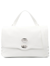 Zanellato Medium Postina Daily Giorno Bag In White Milk