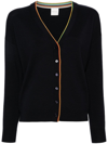 PAUL SMITH KNITTED BUTTONED CARDIGAN