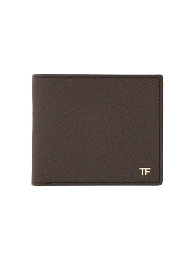 Tom Ford T Logo Bi In Brown