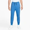 Nike Mens  Tech Fleece Joggers In Black/light Photo Blue