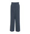 JW ANDERSON JW ANDERSON HIGH-WAIST PALAZZO TROUSERS