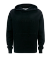 JW ANDERSON JW ANDERSON EMBROIDERED LOGO HOODIE