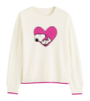 CHINTI & PARKER SNOOPY HEART SWEATER