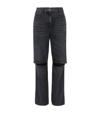 JW ANDERSON CUT-OUT BOOTCUT JEANS