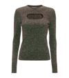 JW ANDERSON JW ANDERSON KNITTED CUT-OUT SWEATER