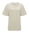 JW ANDERSON JW ANDERSON LOGO-EMBROIDERED T-SHIRT