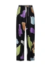 Alysi Woman Pants Black Size 10 Silk In Black