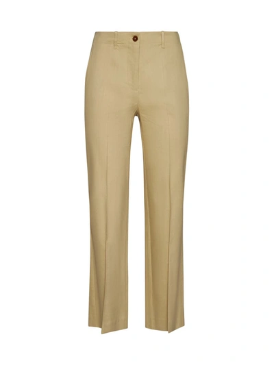 Alysi Trousers In Grano