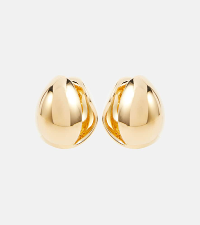 Coperni Logo Earrings In Gold