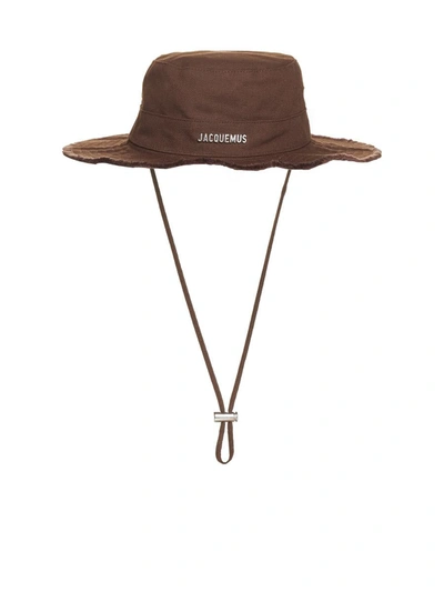 Jacquemus Artichaut Bucket Hat In Brown