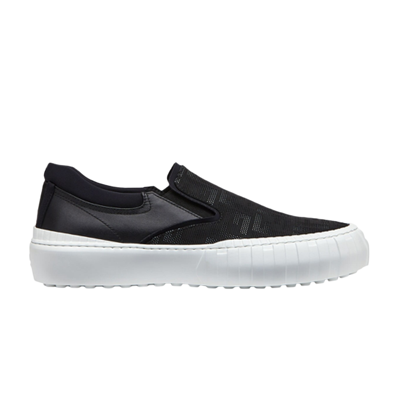 Pre-owned Fendi Force Slip-on 'black'