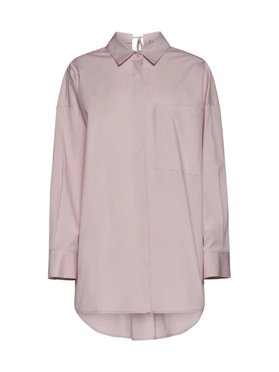 Semicouture Shirt In Pastel Pink