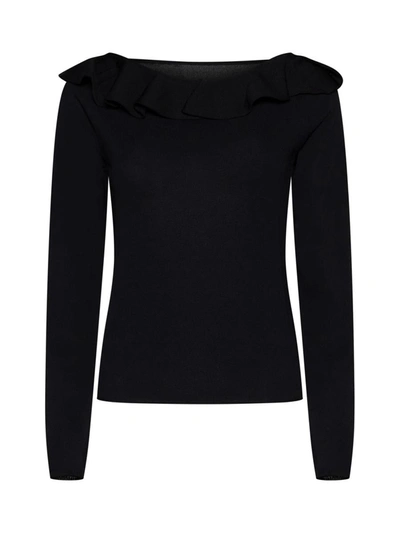 Semicouture Sweaters In Black