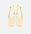 Coperni Large Swipe Earring In Gold