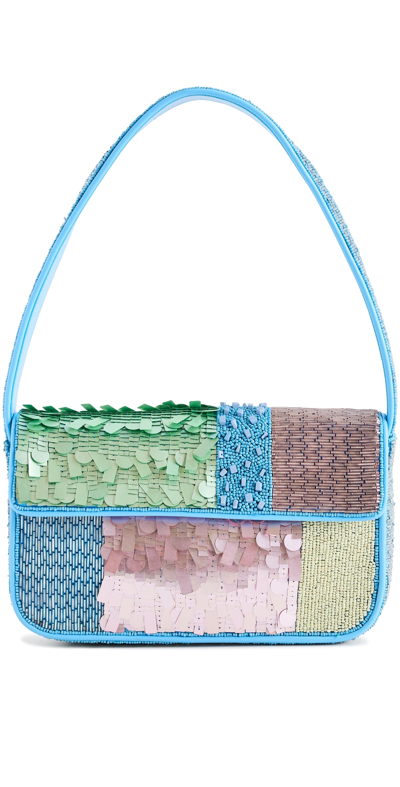 Staud Tommy Bag Patchwork Sherbet One Size