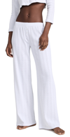 Coucou The Pointelle Pants White M In White