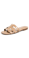 Sam Edelman Bay Cutout Slide Sandal In Almond