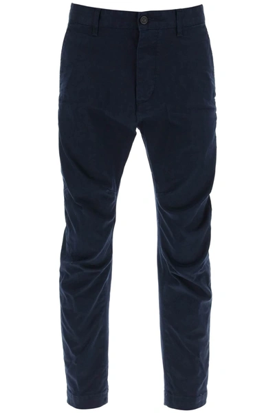 Dsquared2 Sexy Chino Pants In Navy