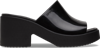 Crocs Brooklyn Platform Slide Sandal In Black