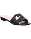 Gucci Incrocio Gg Sandals In Black