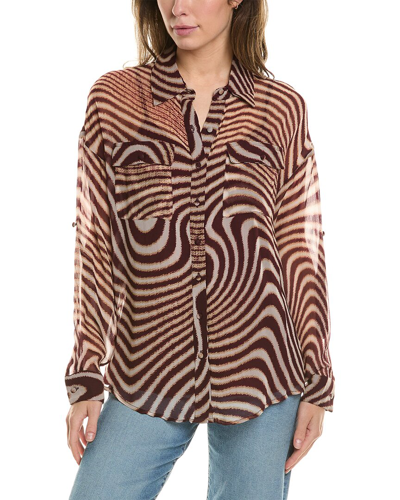 Rococo Sand Fauve Shirt In Brown