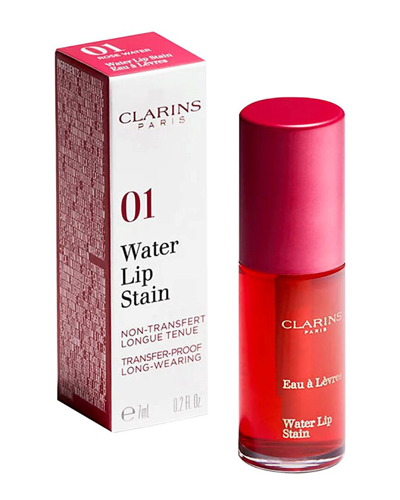 Clarins 0.2oz 01 Rose Water Lip Stain In White