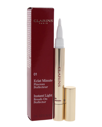 Clarins 0.07oz Eclat Minute 01 Instant Light Brush-on Perfector In White