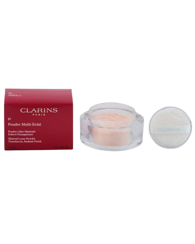 Clarins 1oz 01 Light Mineral Loose Powder In White