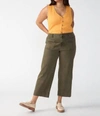Sanctuary The Marine Cropped Wide Leg Pants In Multi