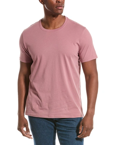 Atm Anthony Thomas Melillo Crew T-shirt In Pink