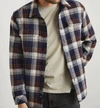Rails Men's Berkshire Herringbone Plaid Button-front Shirt Jacket In Multi