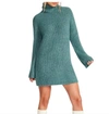 Steve Madden Abbie Sweater Dress In Foliage Green