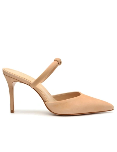 Schutz Pearl Casual Nubuck Pump In Beige