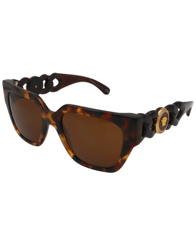 Versace Women's Ve4409 53mm Sunglasses In Brown
